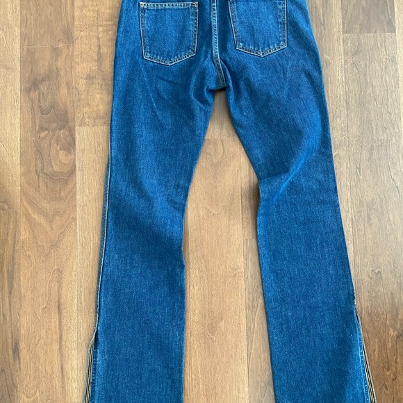 Earl Jeans flair wide leg jeans with slits on both sides of legs. Size 28 - Picture 5 of 7